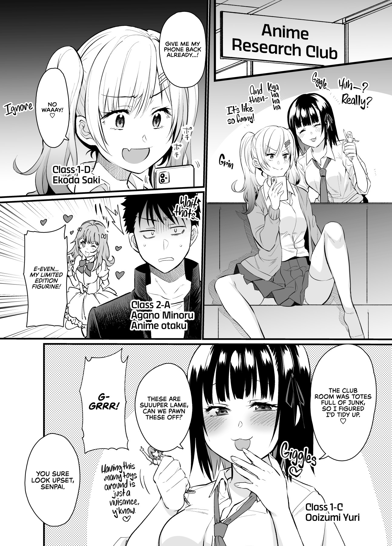 Hentai Manga Comic-Punishing Cheeky Kouhai Gyaru With Hypnosis Sex-Read-4